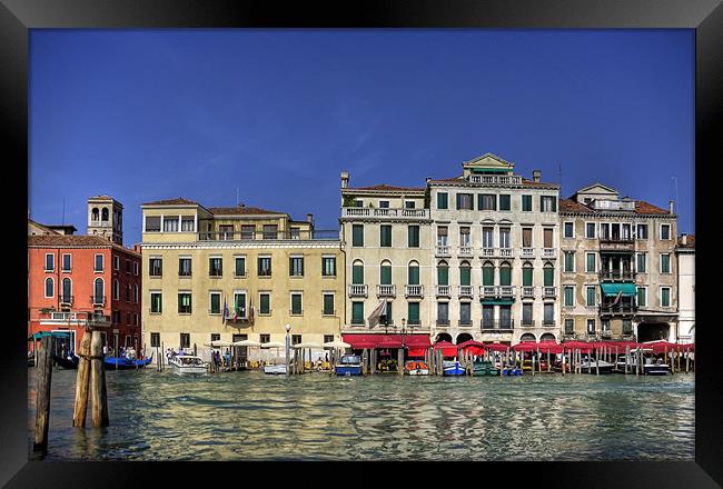 Across the Grand Canal Framed Print by Tom Gomez