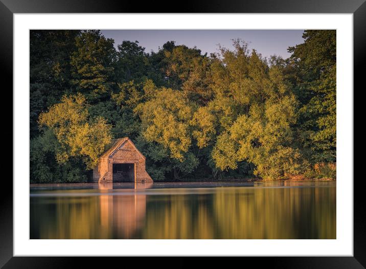 Boat house Framed Mounted Print by Jason Thompson