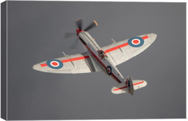 Supermarine Spitfire Mk XIV RN201 Canvas Print by J Biggadike
