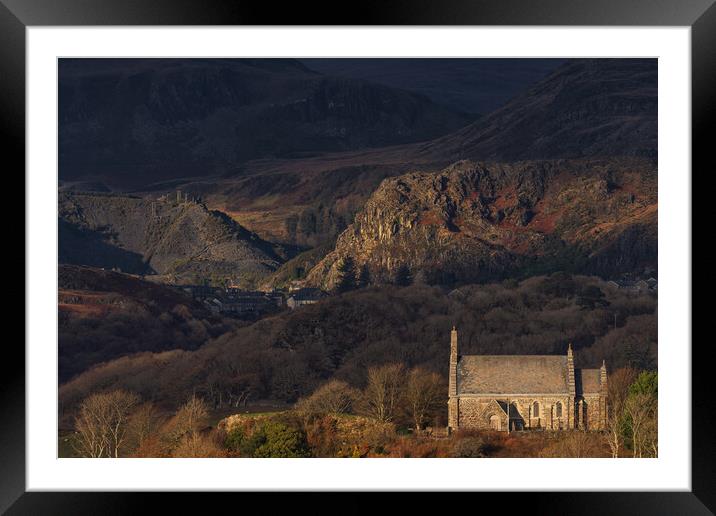 Stiniog Framed Mounted Print by Rory Trappe