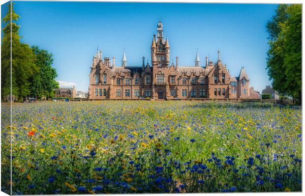 Morgan Academy Dundee Canvas Print by Ian Scrimgeour