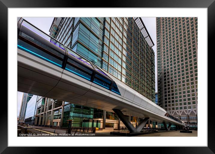 Bridge of the Future Framed Mounted Print by Jim Monk