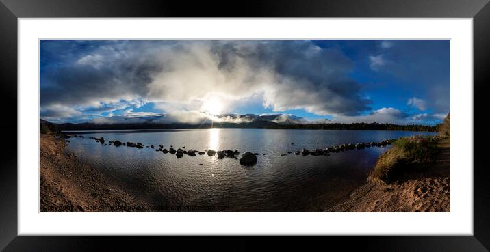 Loch Morlich Sunrise Framed Mounted Print by Alan Simpson