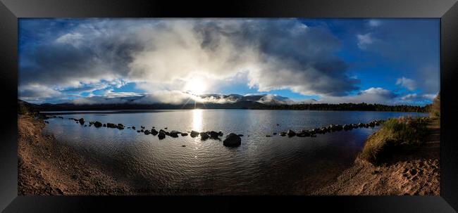 Loch Morlich Sunrise Framed Print by Alan Simpson