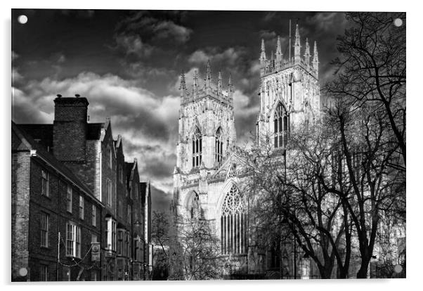 York Minster Acrylic by Darren Galpin