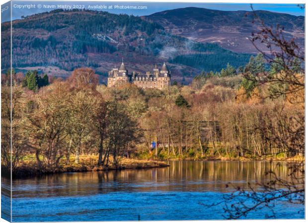 The Atholl Palace Hotel, Pitlochry Canvas Print by Navin Mistry