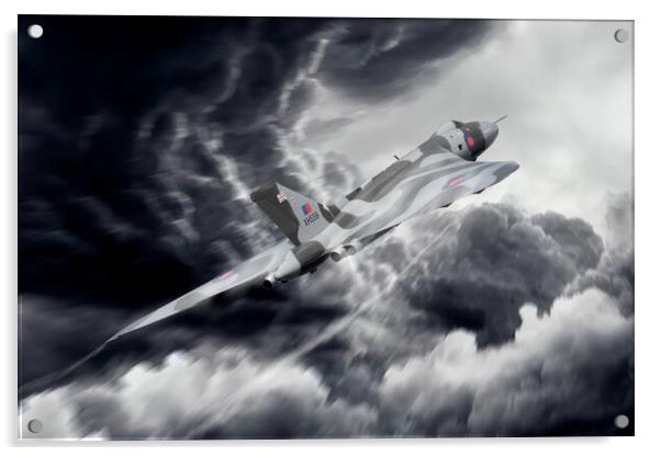 Vulcan Bomber Skybound Acrylic by J Biggadike
