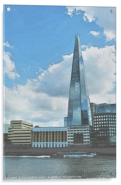 The Shard Acrylic by Sue HASKER