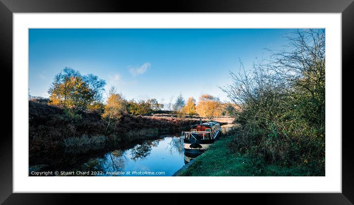 Canal narrowboat Framed Mounted Print by Travel and Pixels 