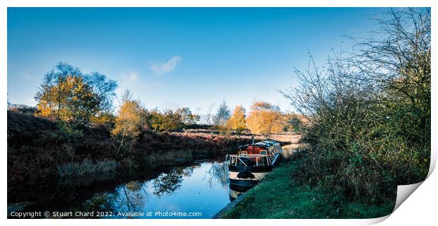 Canal narrowboat Print by Travel and Pixels 