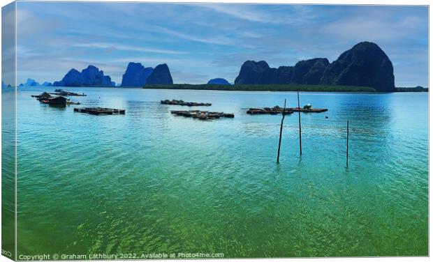 Ko Surin Islands, Thailand Canvas Print by Graham Lathbury