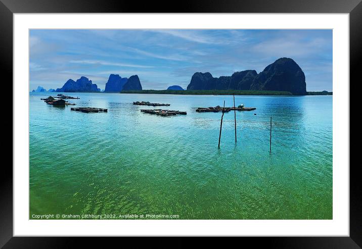 Ko Surin Islands, Thailand Framed Mounted Print by Graham Lathbury