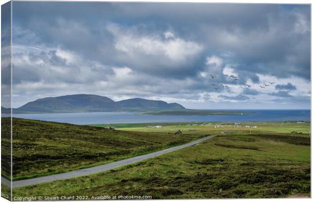 Scottish Highlands Landscape Canvas Print by Travel and Pixels 