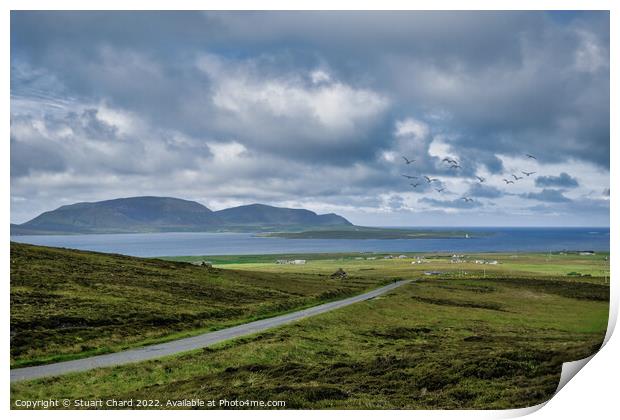 Scottish Highlands Landscape Print by Travel and Pixels 