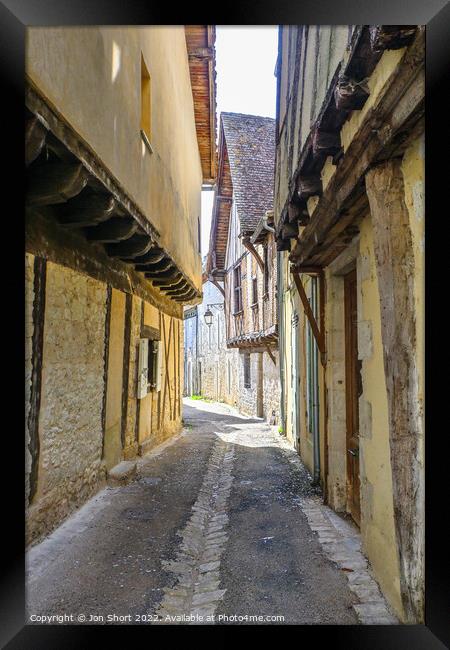 Dordogne Village Framed Print by Jon Short