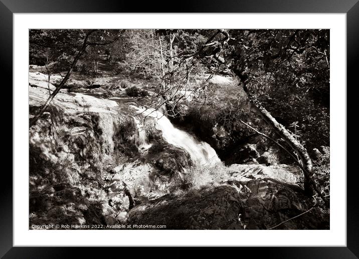 Mystical water force  Framed Mounted Print by Rob Hawkins