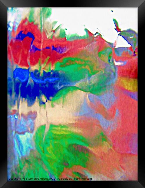 Abstract 482 Framed Print by Stephanie Moore