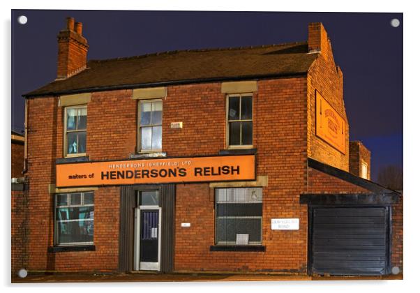 Hendersons Relish Building Acrylic by Darren Galpin