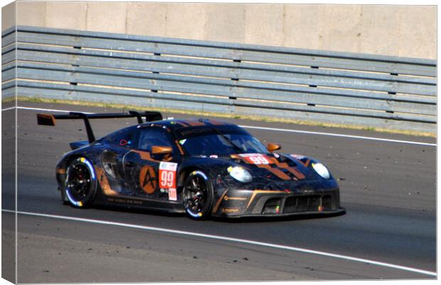 Porsche 911 RSR Sports Motor Car Canvas Print by Andy Evans Photos