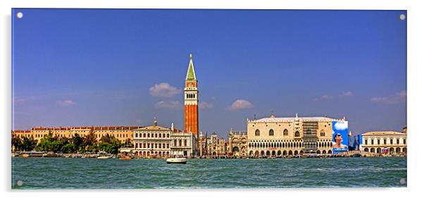 Piazza San Marco Acrylic by Tom Gomez