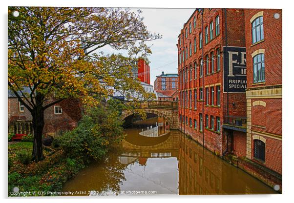 Reflections of Foss Acrylic by GJS Photography Artist