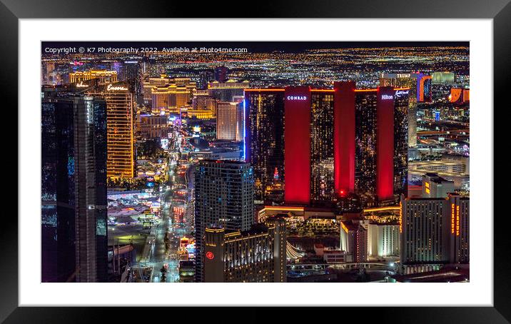 A Sinful View Framed Mounted Print by K7 Photography