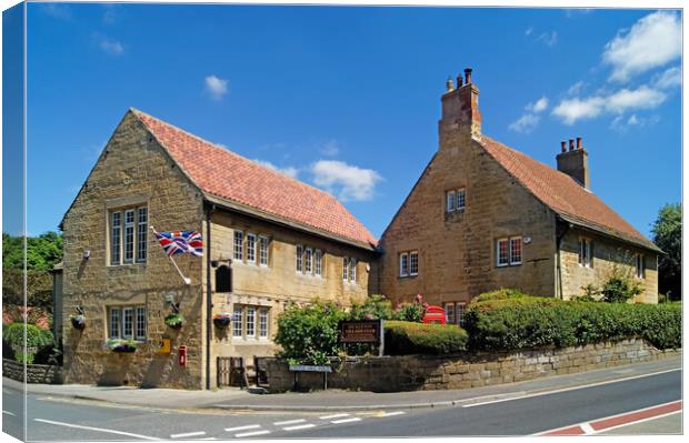 Hickleton Village Hall Canvas Print by Darren Galpin