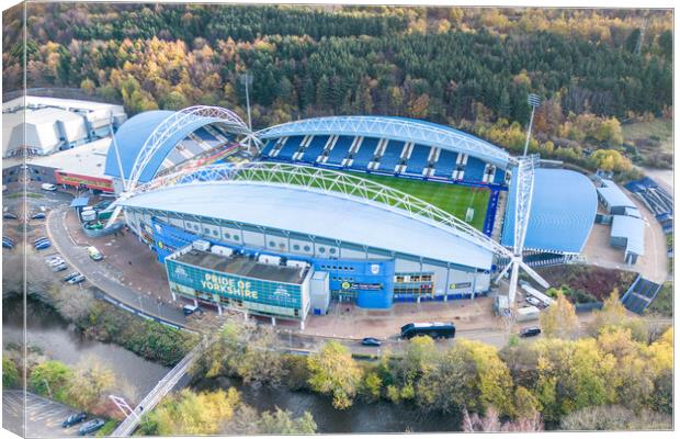 Huddersfield Stadium Canvas Print by Apollo Aerial Photography