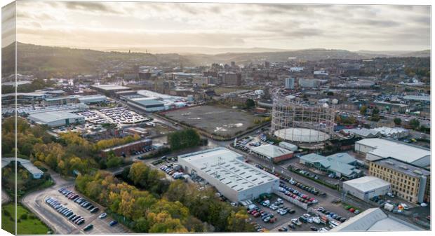 Huddersfield Views Canvas Print by Apollo Aerial Photography