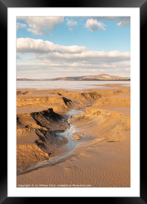 Warton Crag Framed Mounted Print by Liz Withey