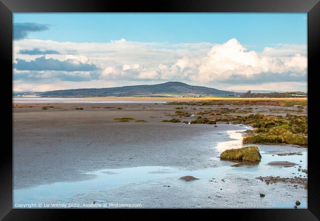 Warton Crag Framed Print by Liz Withey