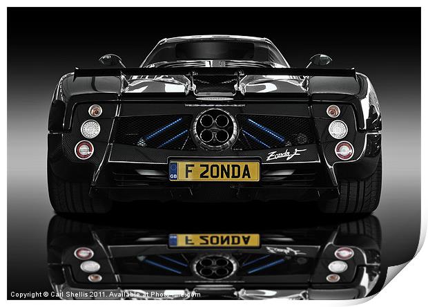 Zonda Print by Carl Shellis