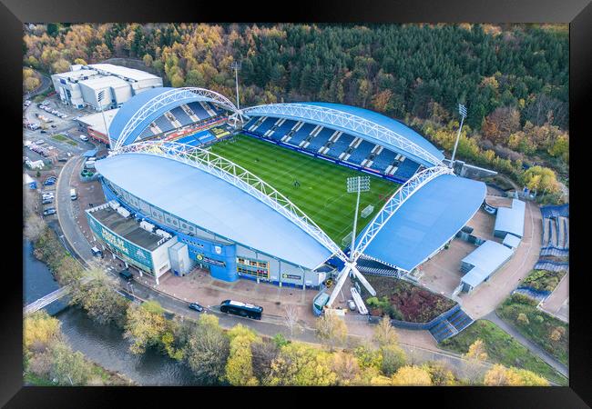 John Smiths Stadium Framed Print by Apollo Aerial Photography