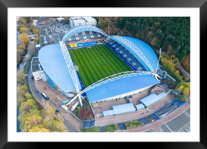 John Smiths Stadium Framed Mounted Print by Apollo Aerial Photography