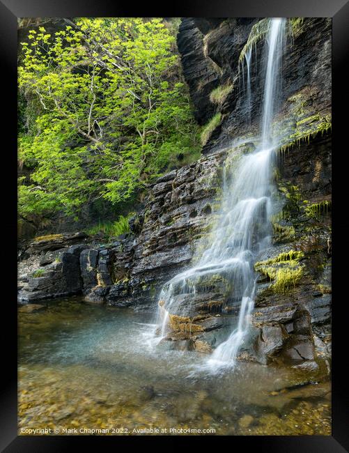 Boreraig waterfall, Isle of Skye Framed Print by Photimageon UK