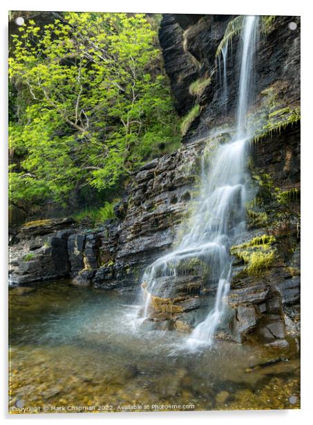 Boreraig waterfall, Isle of Skye Acrylic by Photimageon UK