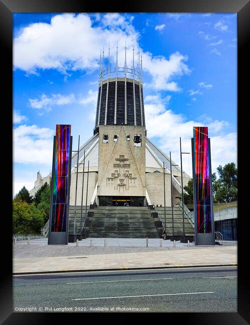 Liverpool Metropolitan Cathedral of Christ the King  Framed Print by Phil Longfoot