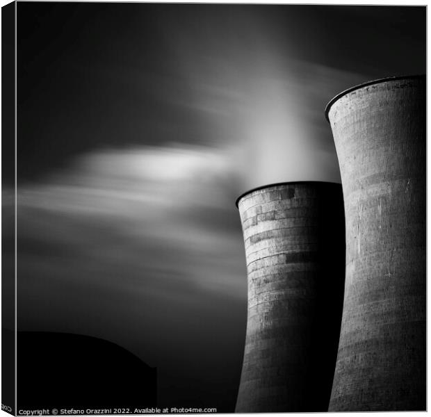Geothermal Power, Study I Canvas Print by Stefano Orazzini