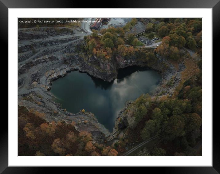 Heart of The Lake District Autumn Framed Mounted Print by Paul Leviston