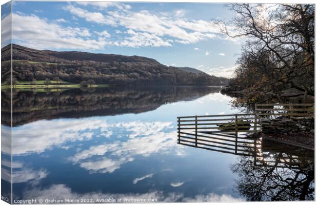 Coniston south end Canvas Print by Graham Moore