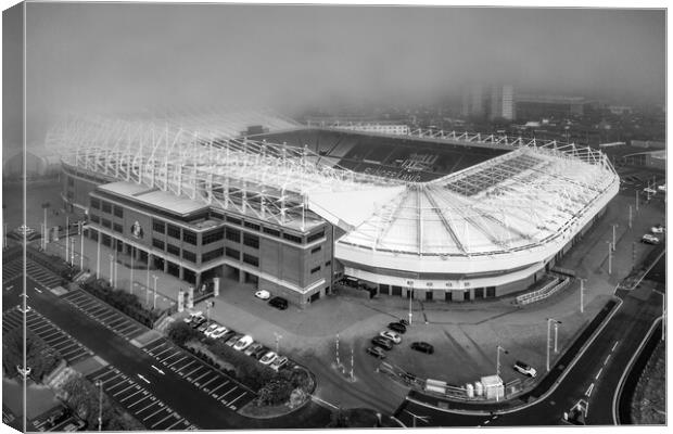 The Stadium Of Light Canvas Print by Apollo Aerial Photography