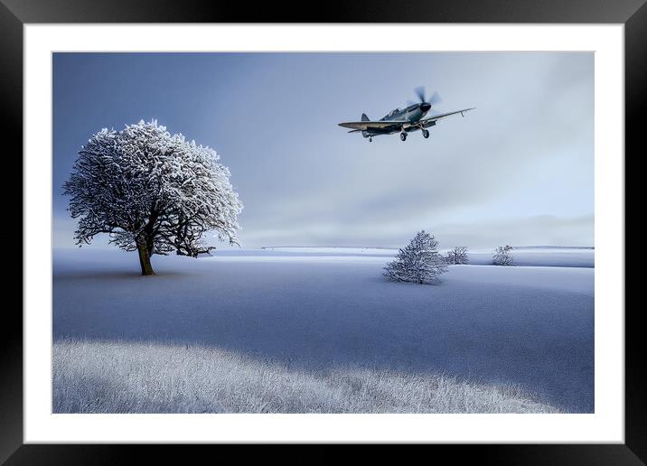 Winter Ops Continue Framed Mounted Print by J Biggadike