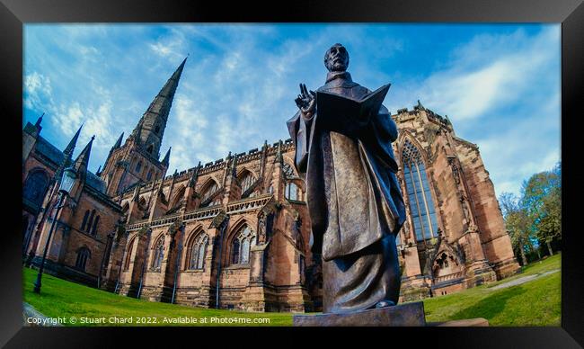 Lichfield cathedral Framed Print by Travel and Pixels 