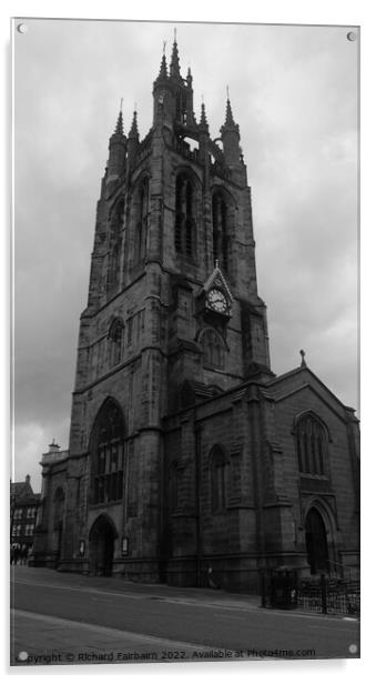 St Nicholas' Cathedral, Newcastle Acrylic by Richard Fairbairn