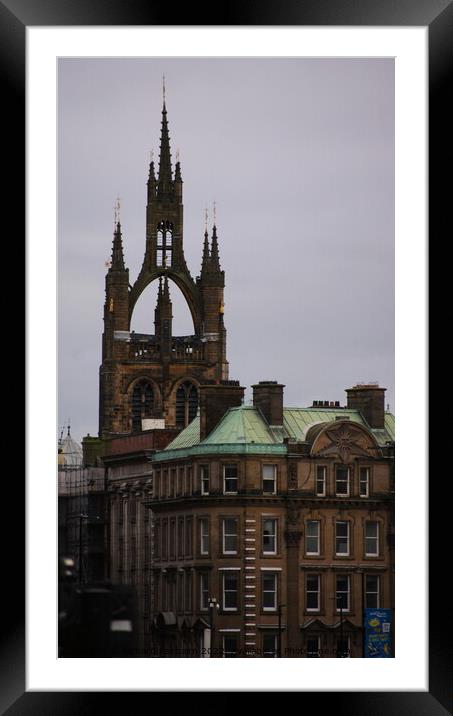 Cathedral Spire Framed Mounted Print by Richard Fairbairn