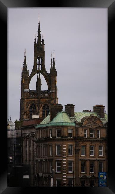 Cathedral Spire Framed Print by Richard Fairbairn