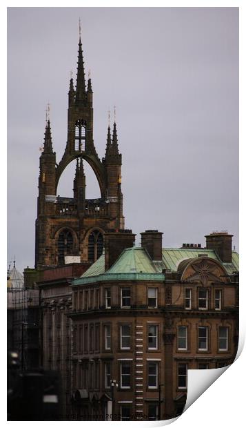 Cathedral Spire Print by Richard Fairbairn