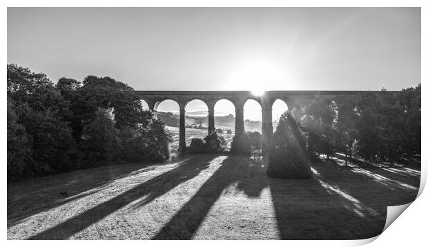 Penistone Viaduct Print by Apollo Aerial Photography