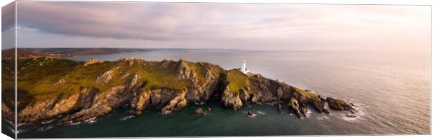 Start Point Lighthouse Sunrise Devon Coast Canvas Print by Sonny Ryse
