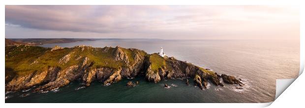 Start Point Lighthouse Sunrise Devon Coast Print by Sonny Ryse